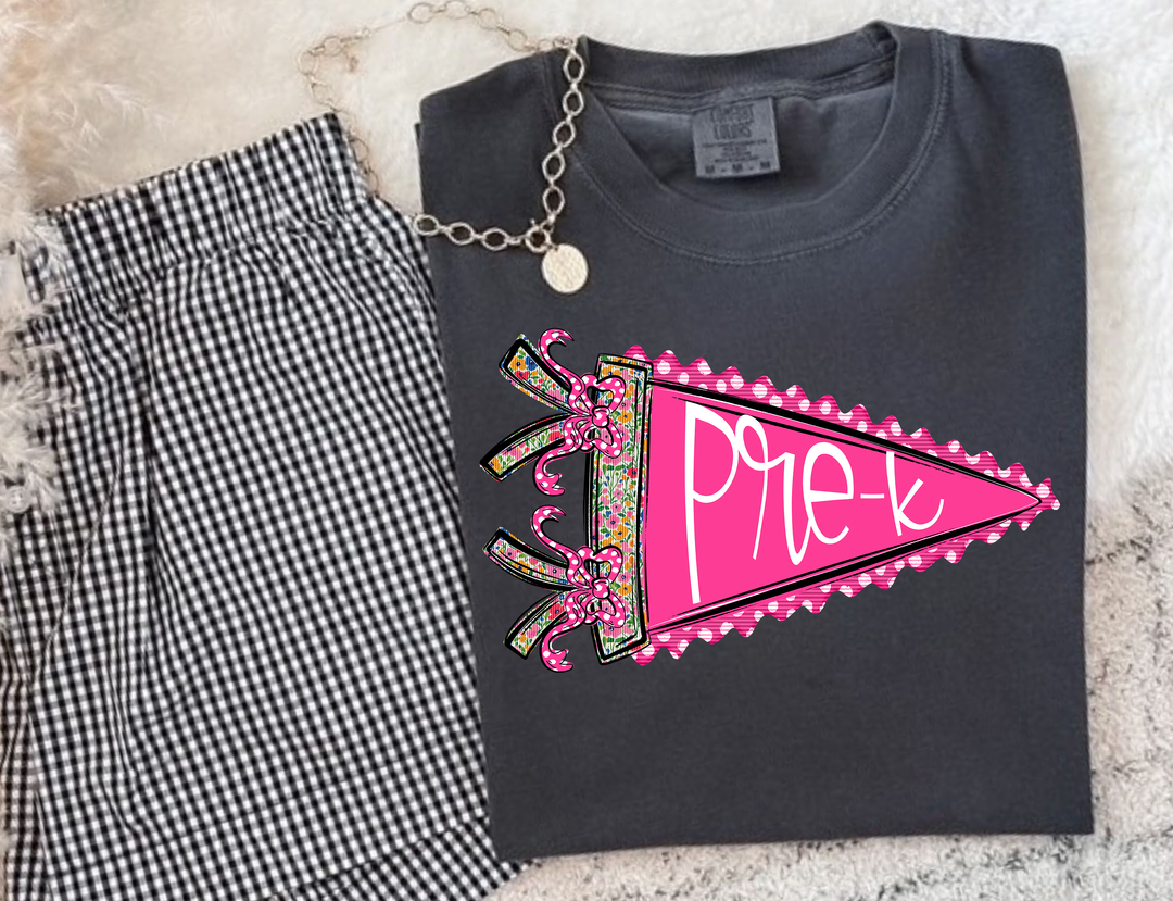 Prepster Floral Grade Levels DTF Print