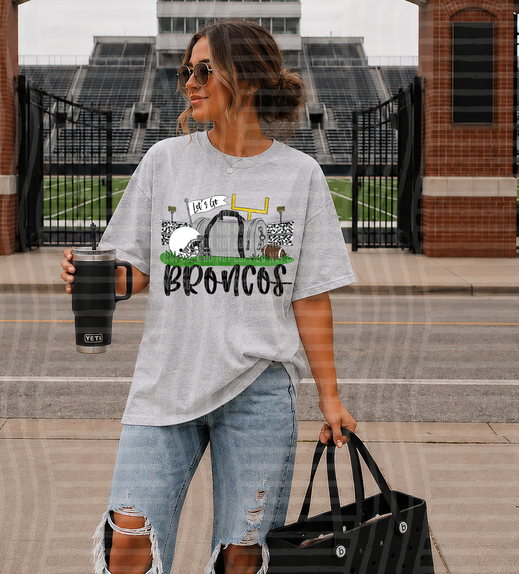 Duffle Stadiums Mascots DTF Print