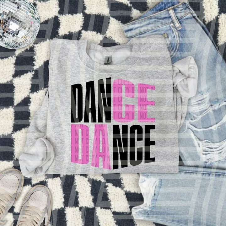 Dance Word Art DTF Print
