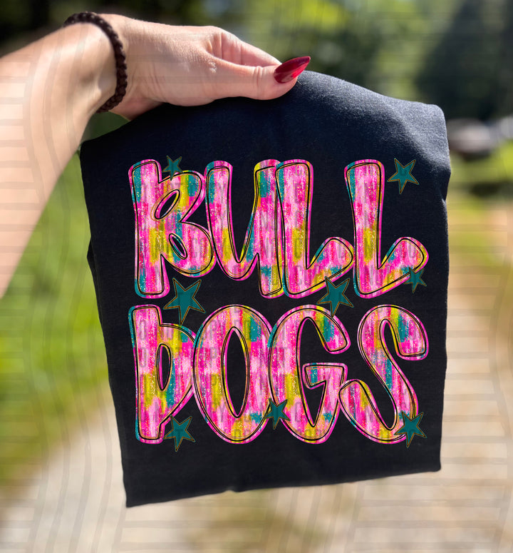 Holiday Brushstroke DTF Print