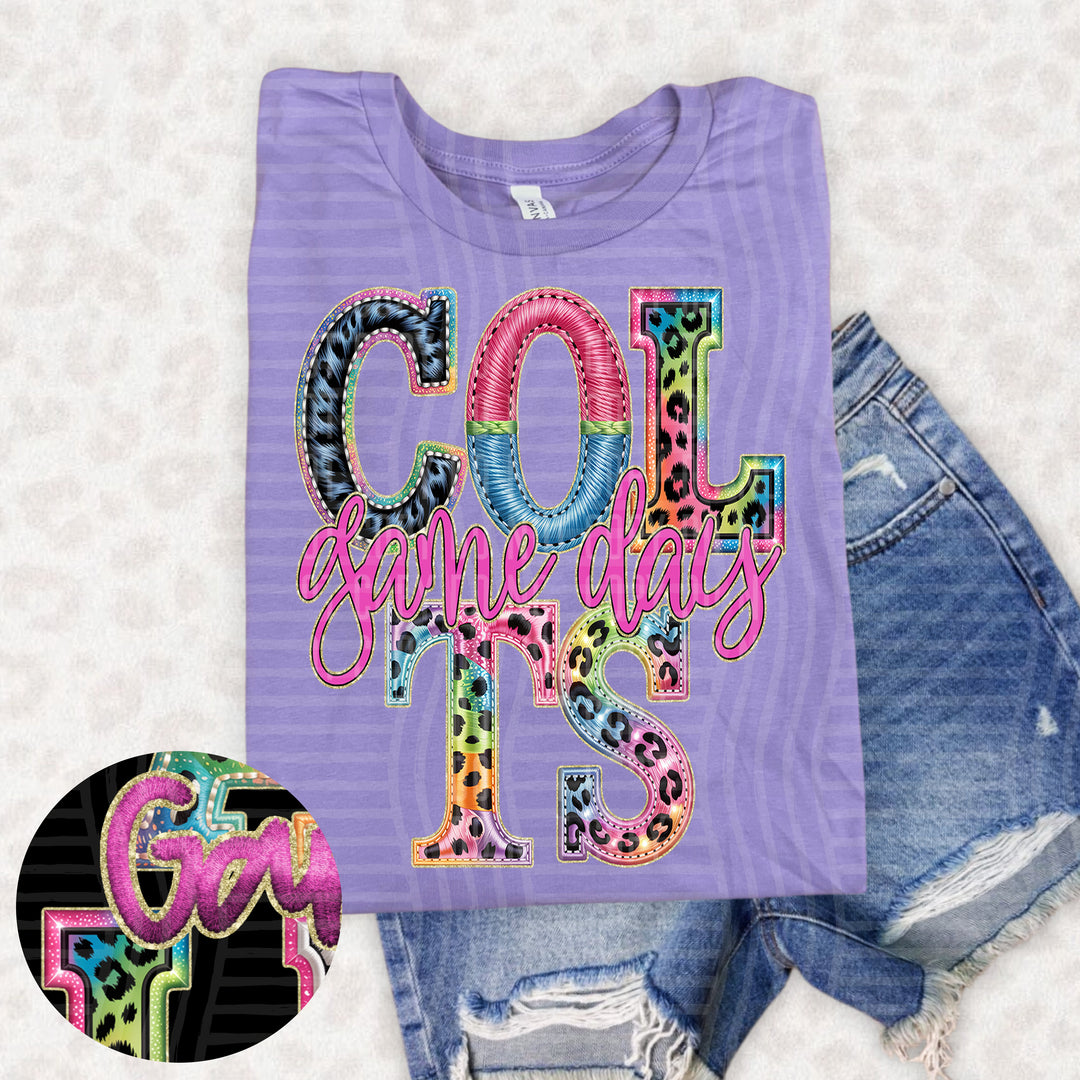 Rainbow Mitchymatchy DTF Print