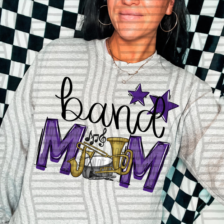 Sports Mom Band DTF Print