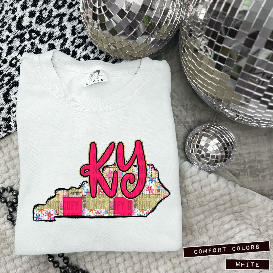 Patches States DTF Print