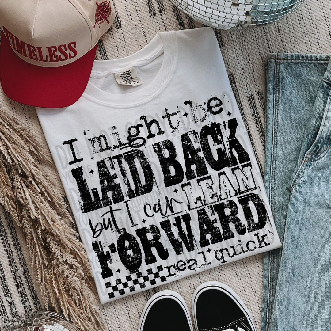 Laid Back DTF Print