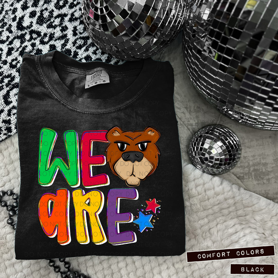 We Are Mascot Heads DTF Print