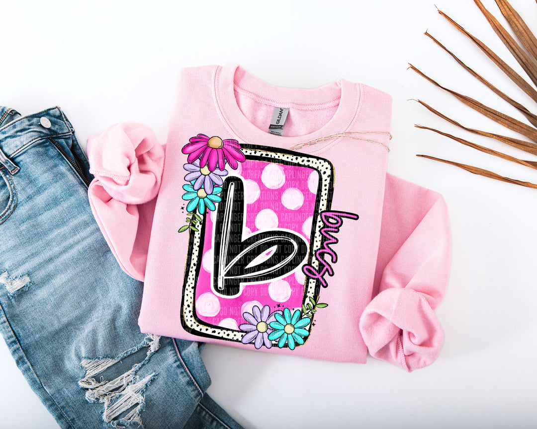 Floral Bloom DTF Print
