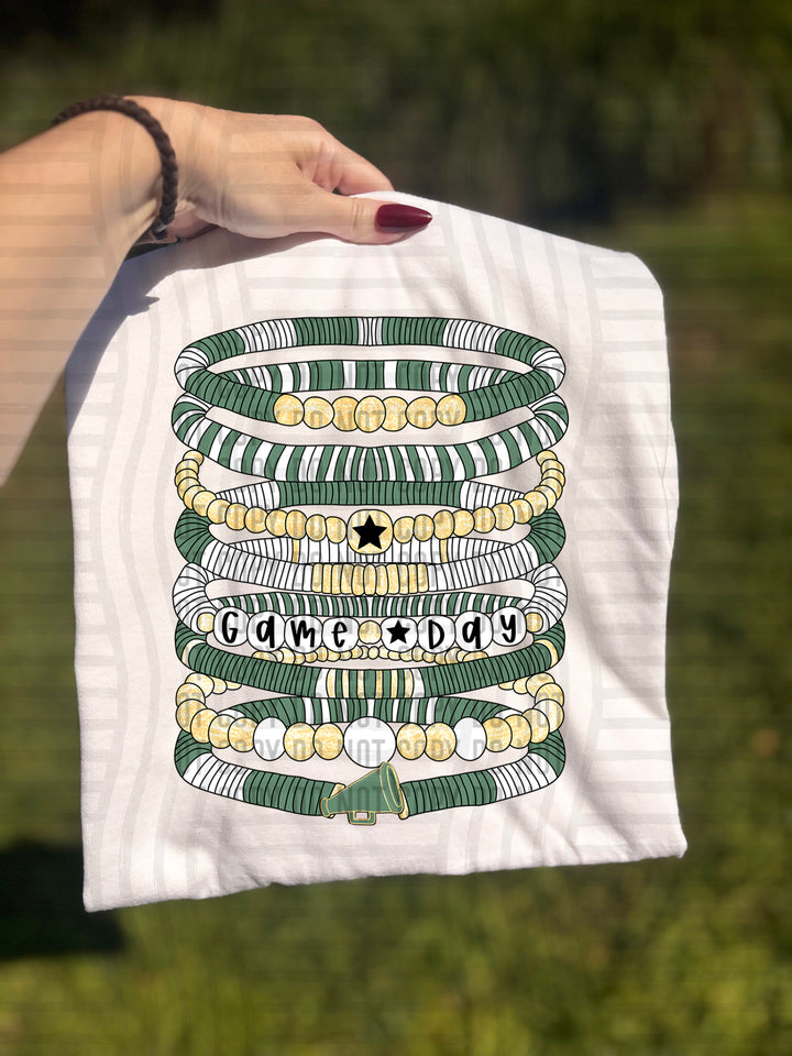Megaphone Bracelets DTF Print