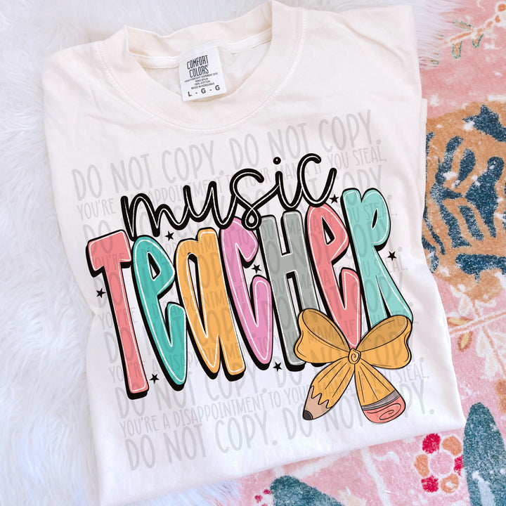 Teacher DTF Print
