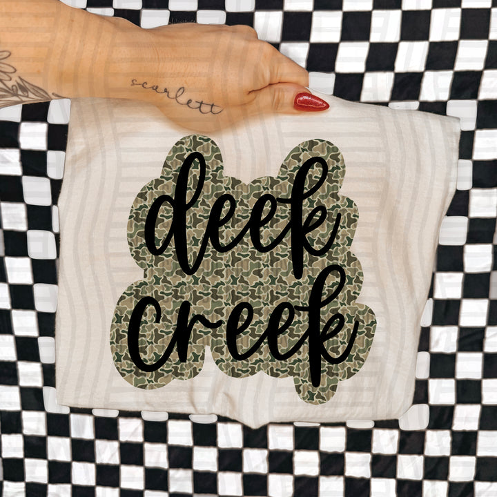 Camo Mascots DTF Print