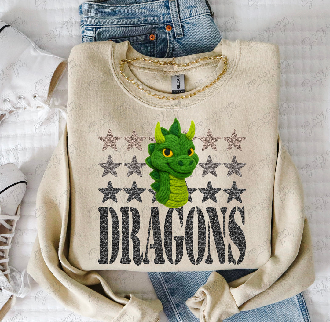 Yarn Mascots DTF Print