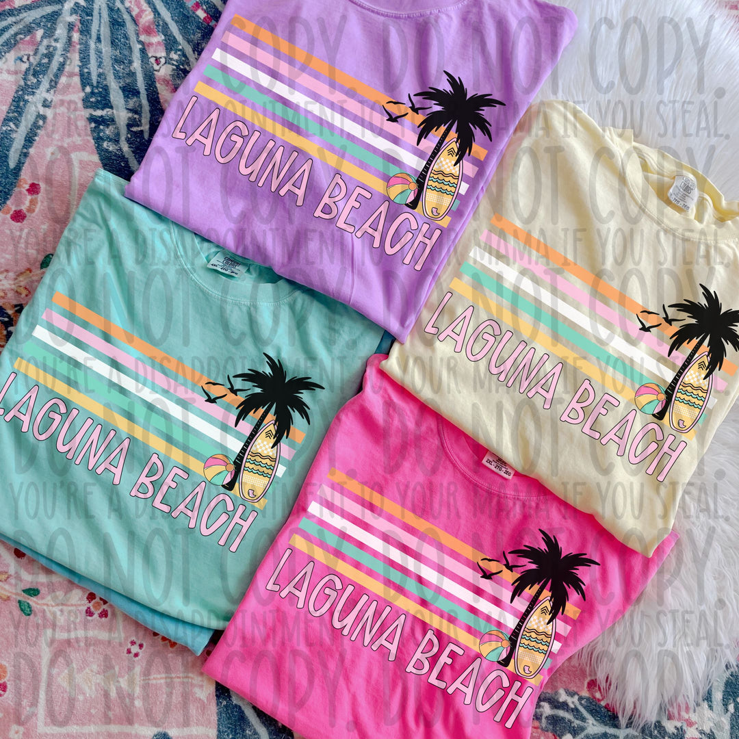 Retro Stripe DTF Print
