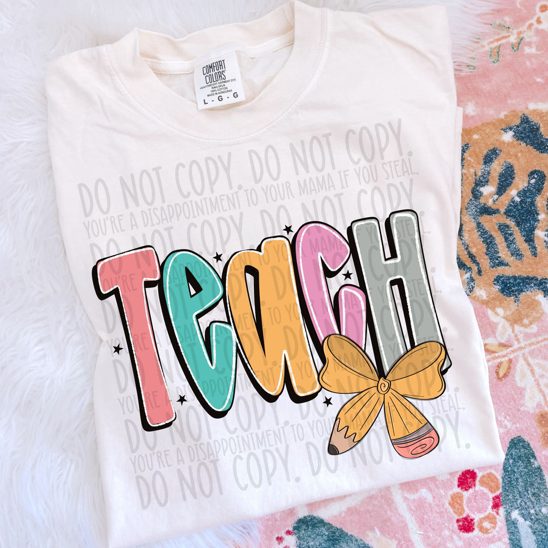 Teacher DTF Print