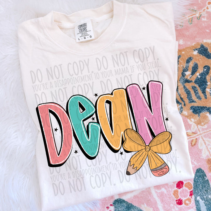 Teacher DTF Print