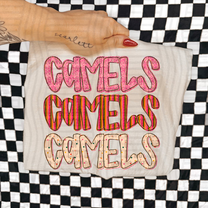 Holly Jolly Cheer Stacked DTF Print