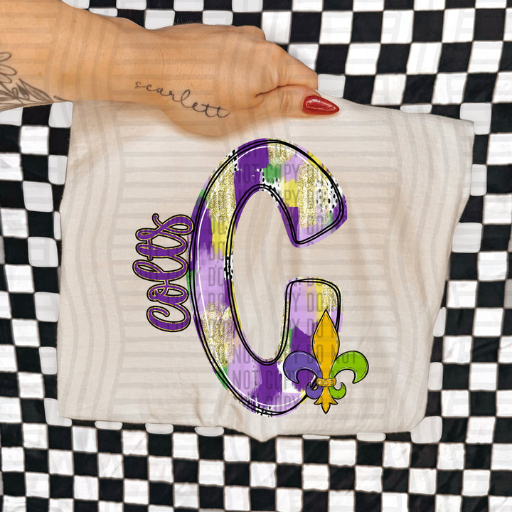 Mardi Mascots DTF Print