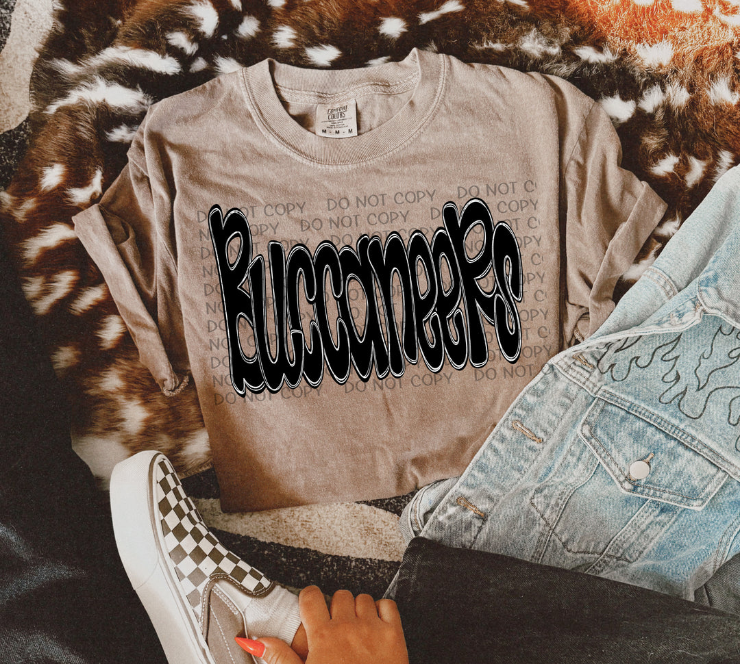 Funky Doodle Mascots DTF Print