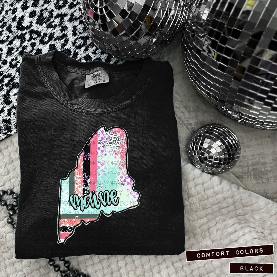 Chic States DTF Print