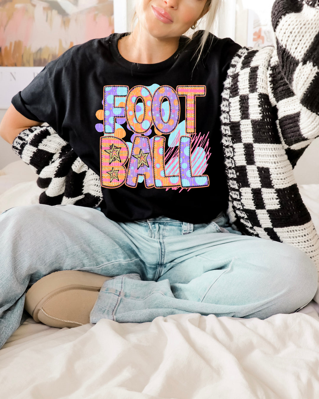 Springy Sports Phrases DTF Print