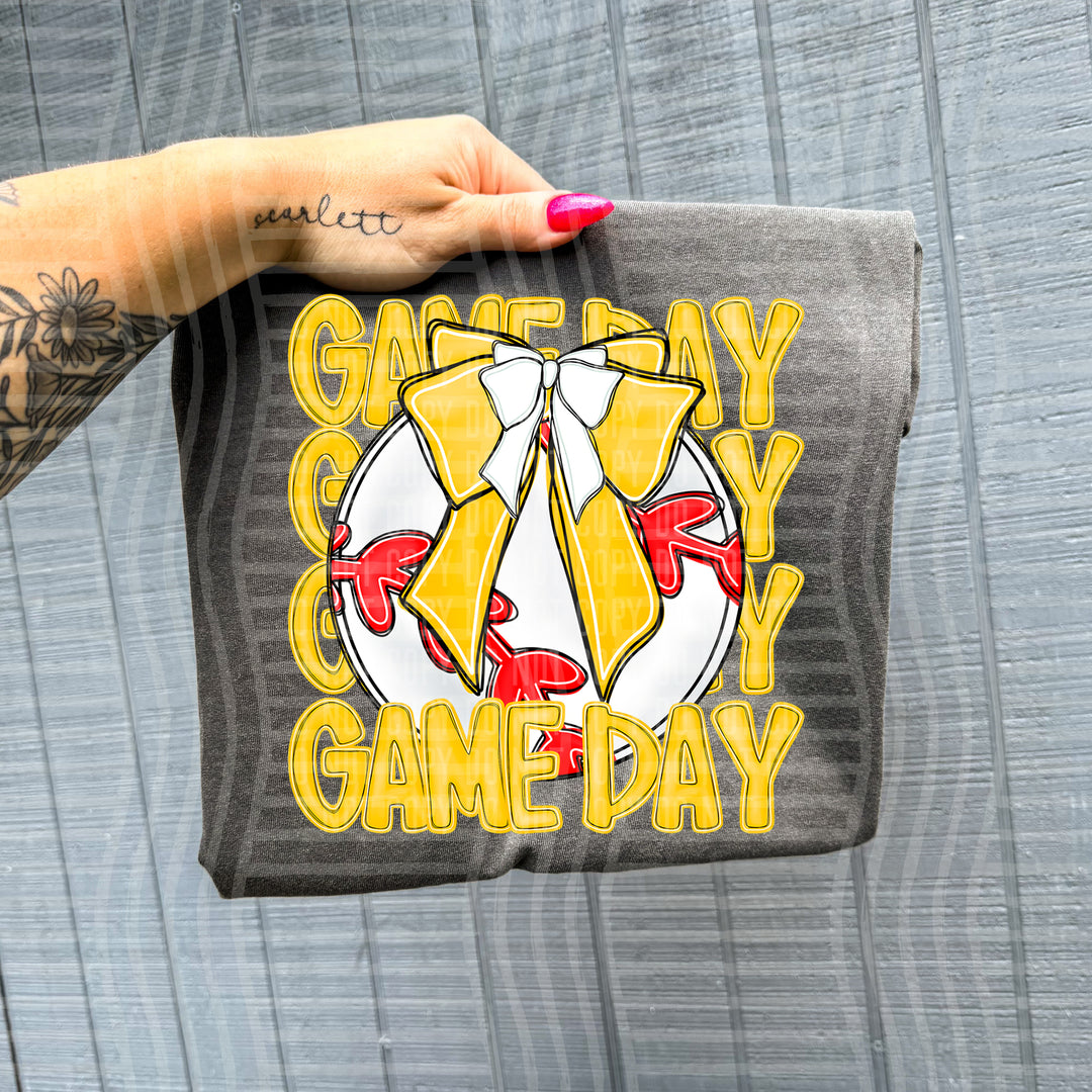 Game Day Sports Balls YOUTH DTF Print
