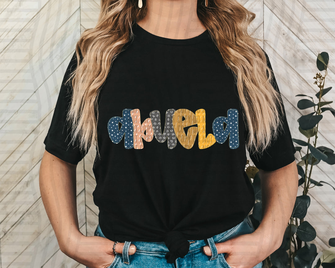 Boho Namea DTF Print