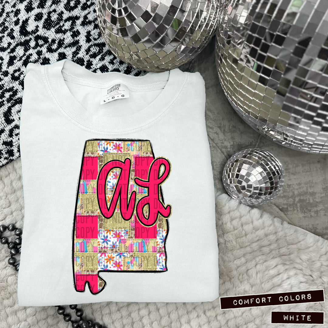 Patches States DTF Print