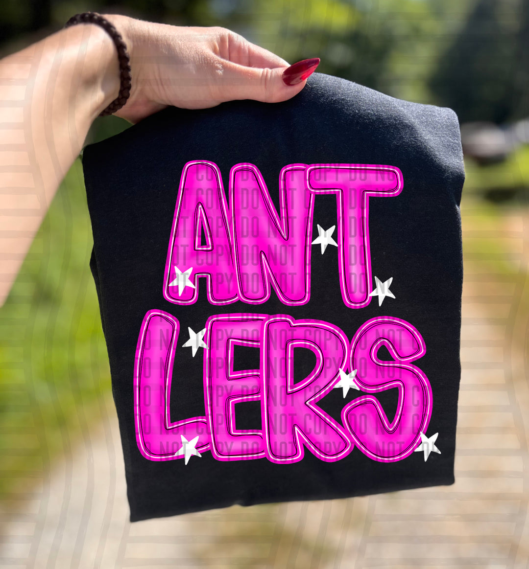 Pink And Preppy Split DTF Print