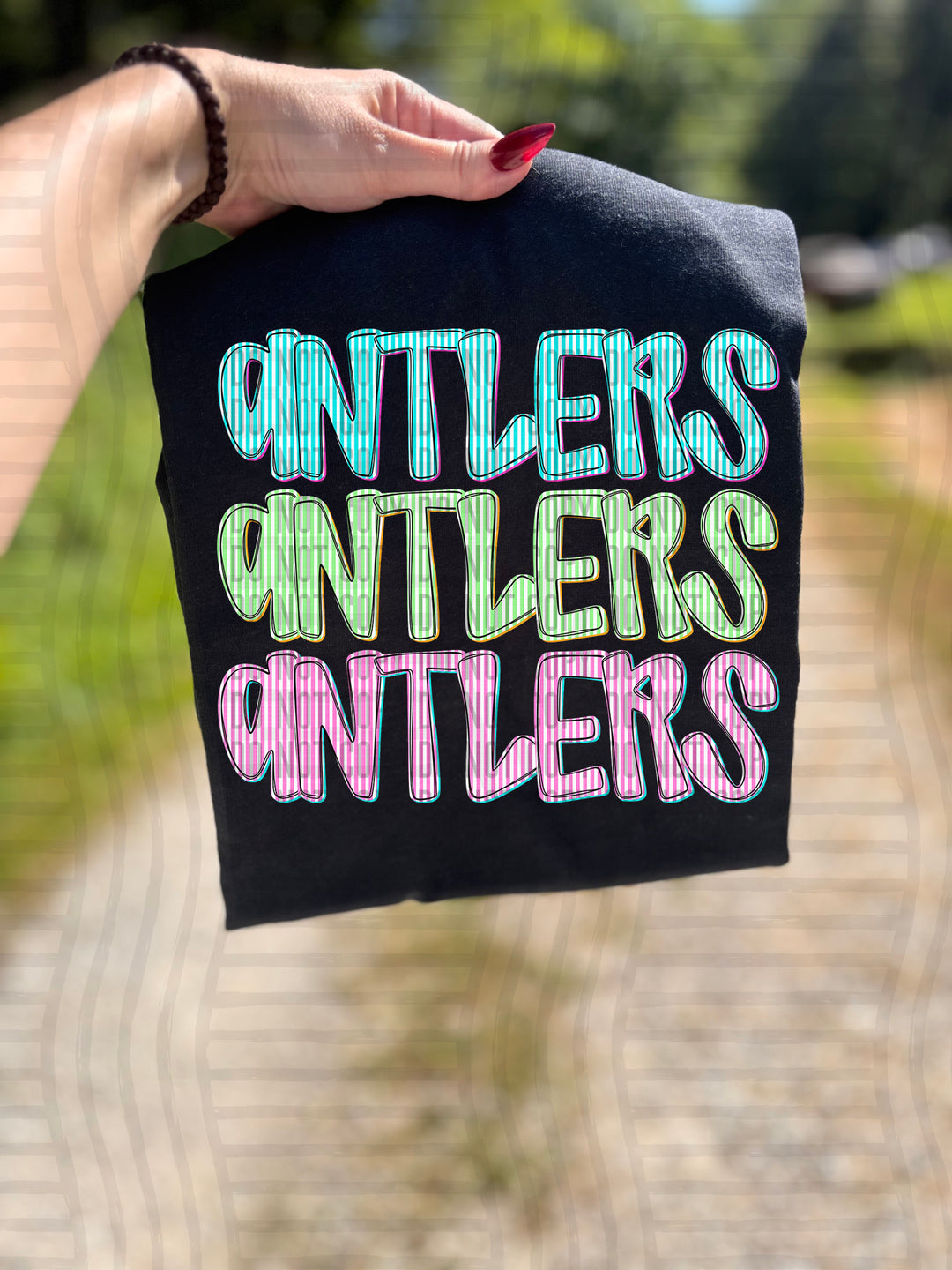 Seersucker Tri/Quad Stacked DTF Print