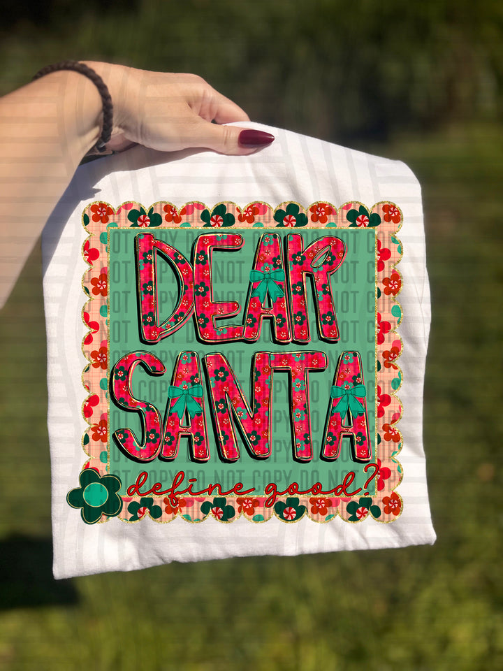 Retro Christmas DTF Print
