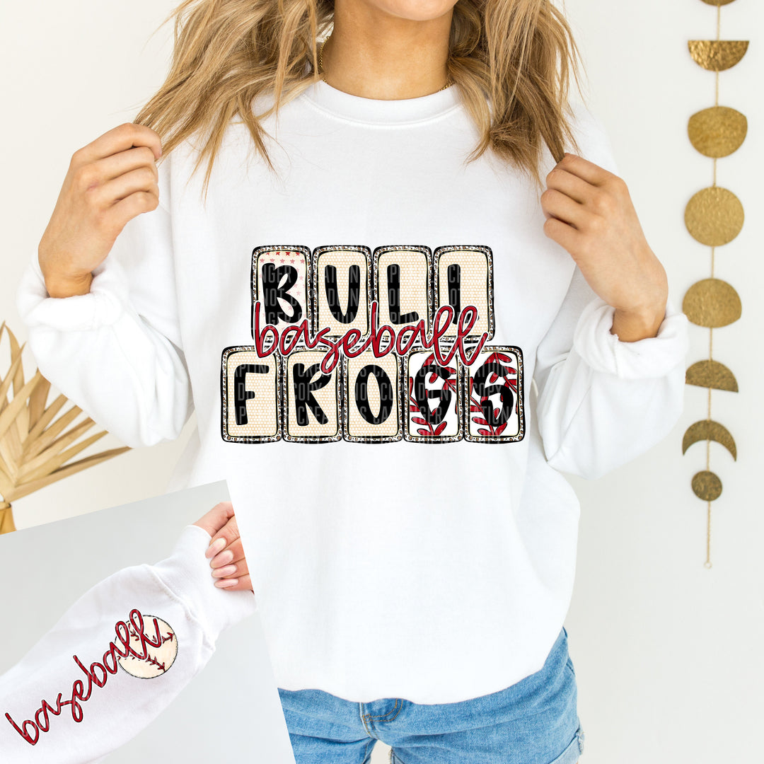 Baseball Boxed FRONT DTF Print