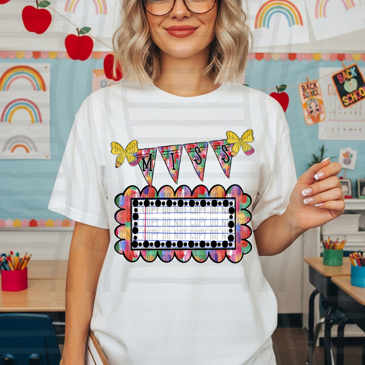 Teacher DTF Print