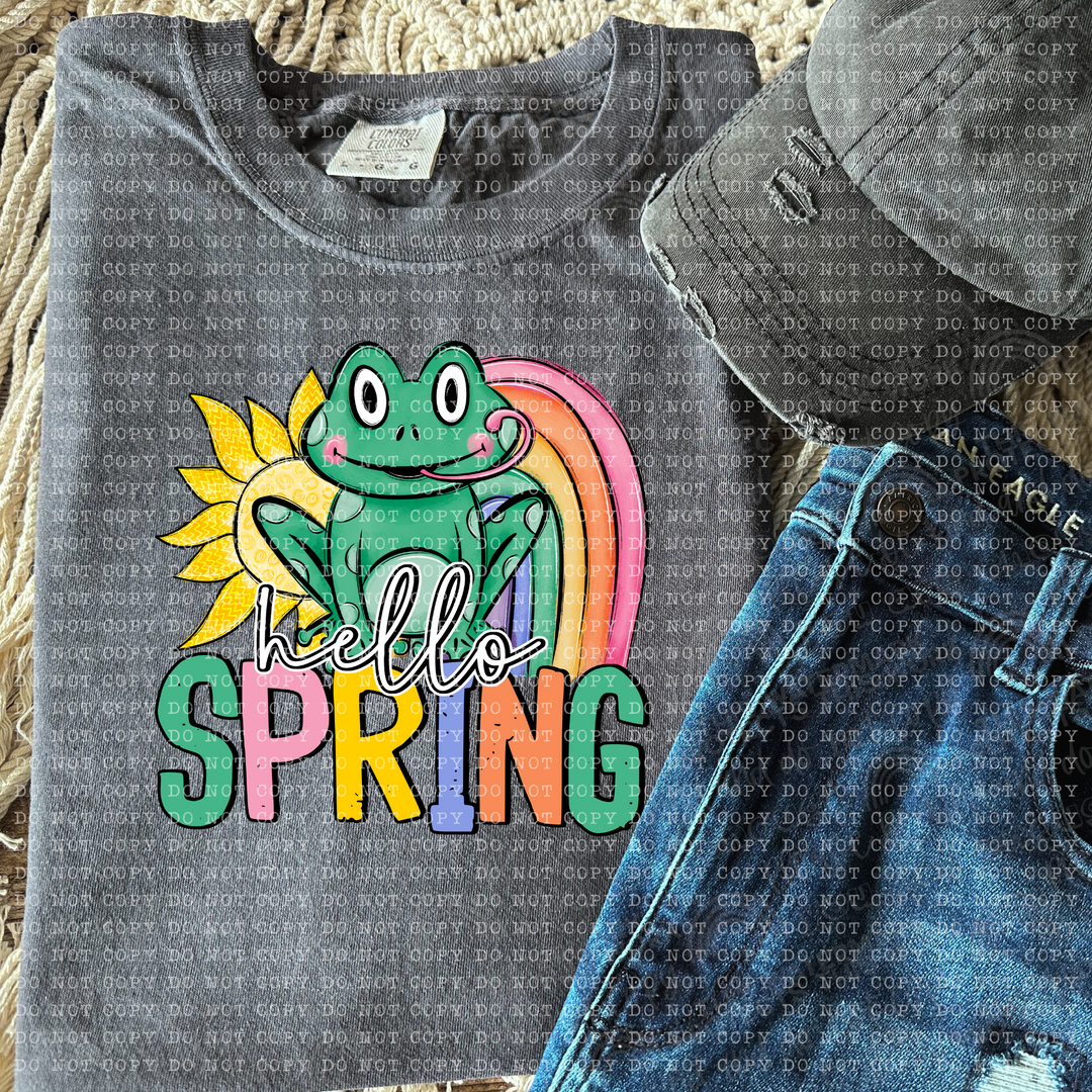 Hello Spring DTF Print