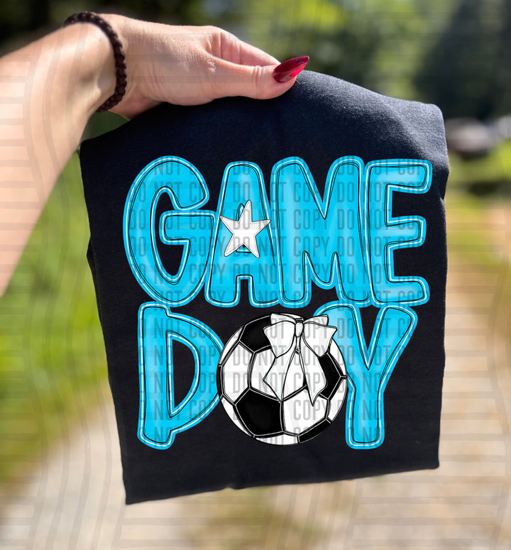 Game Day Soccer DTF Print
