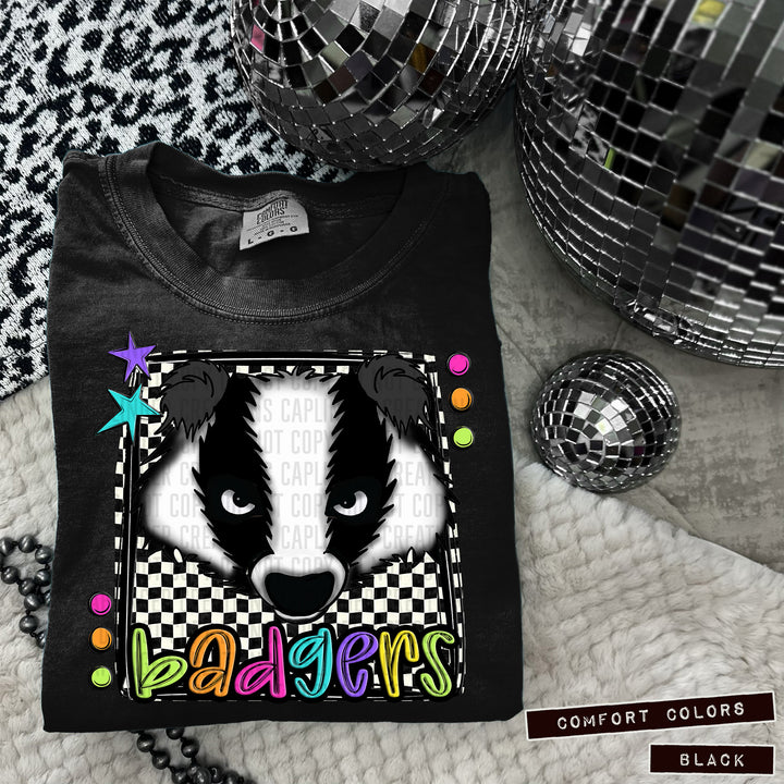Preppy Bright Mascots Round 2 DTF Print