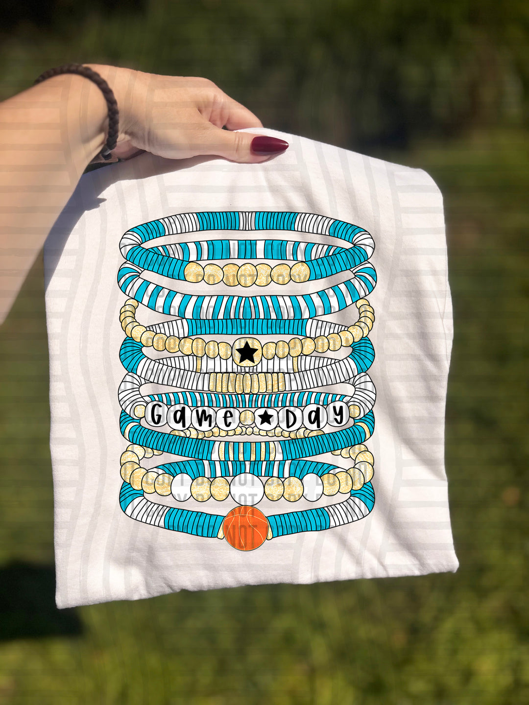 Basketball Bracelets DTF Print