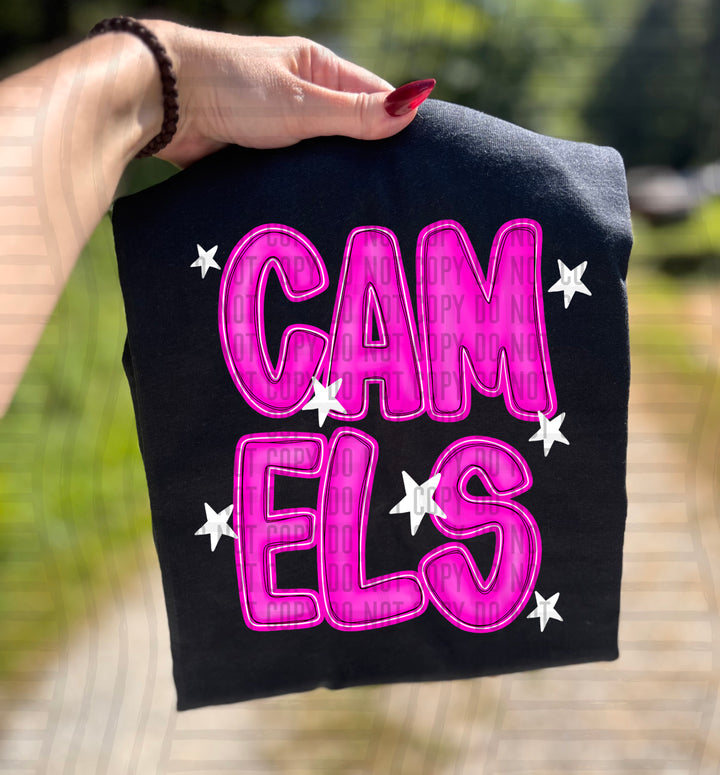 Pink And Preppy Split DTF Print