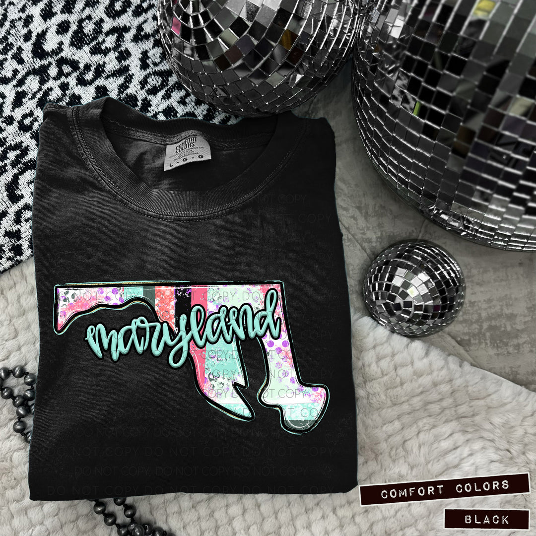 Chic States DTF Print