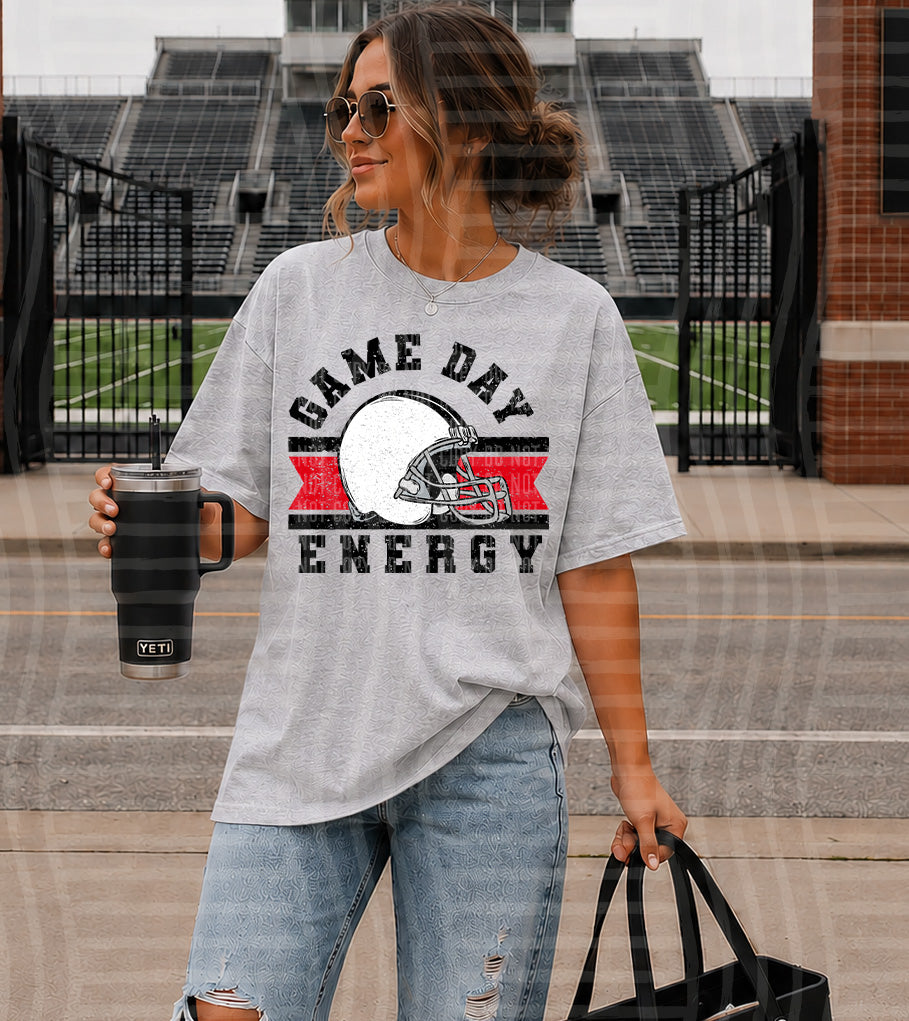 Game Day Energy Helmets DTF Print