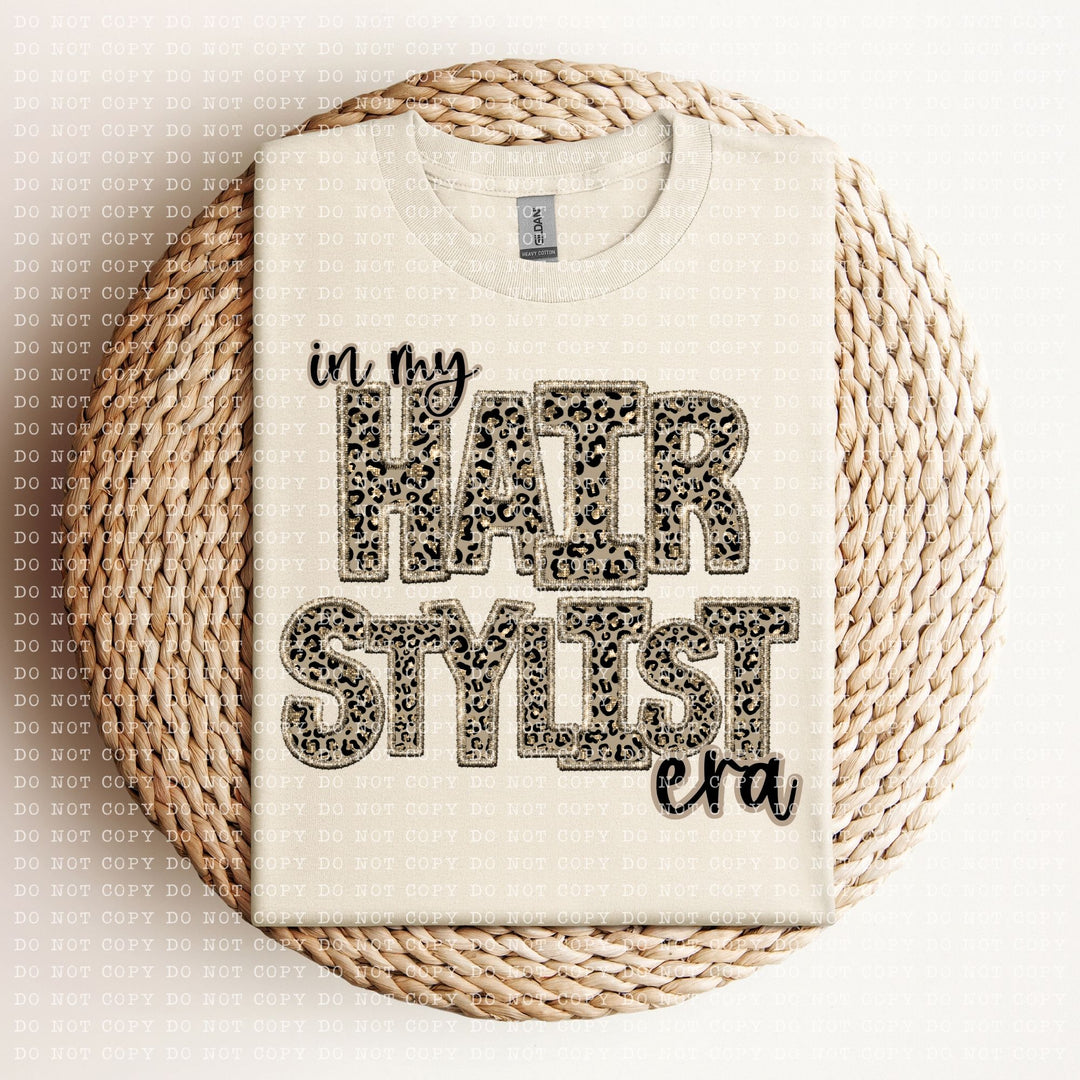 In my Hairstylist Era DTF Print
