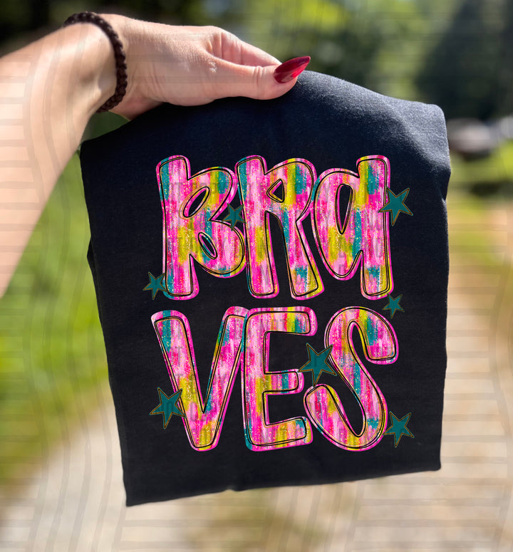 Holiday Brushstroke DTF Print