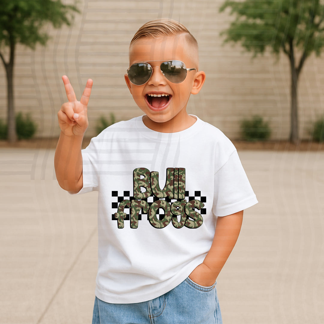 Camo DTF Print