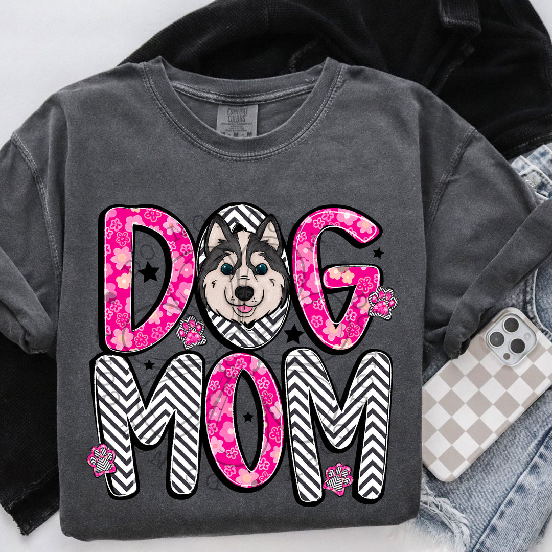 Dog Mom DTF Print