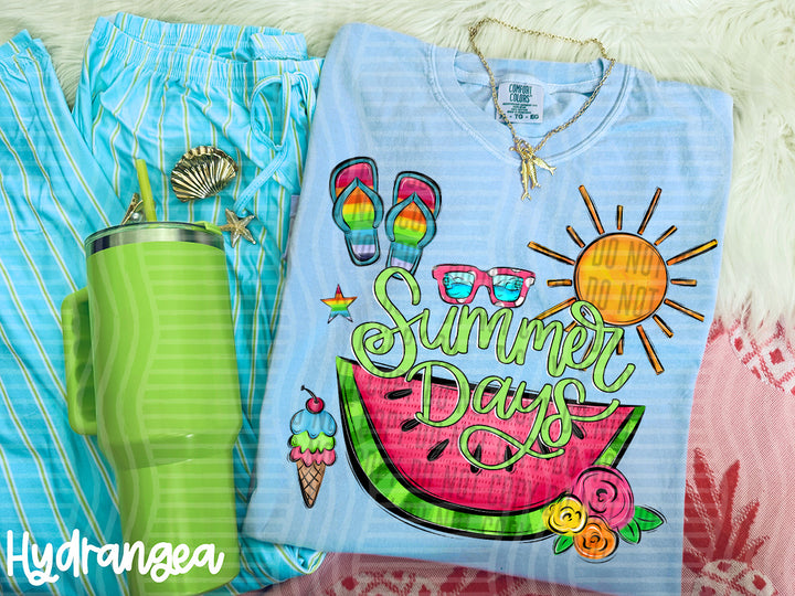 Summer Days DTF Print