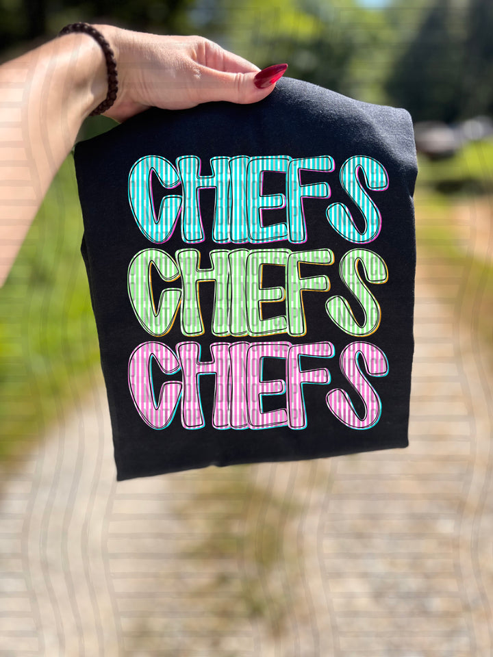 Seersucker Tri/Quad Stacked DTF Print