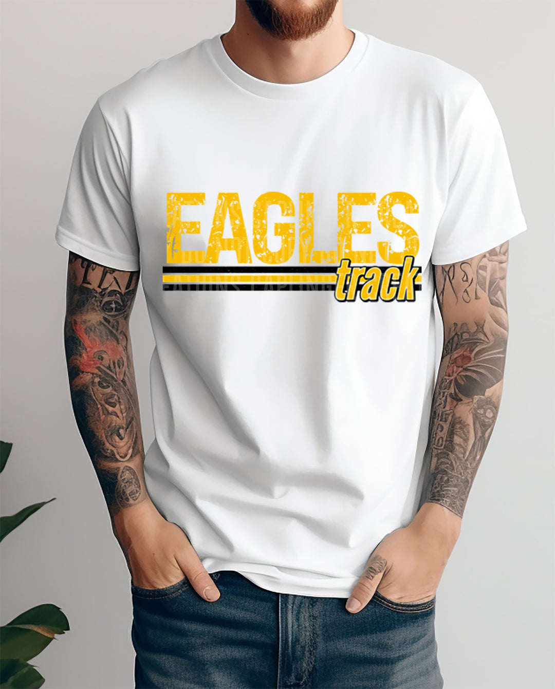 Eagles Track DTF Print