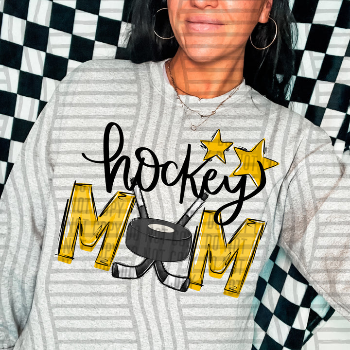 Sports Mom Hockey DTF Print