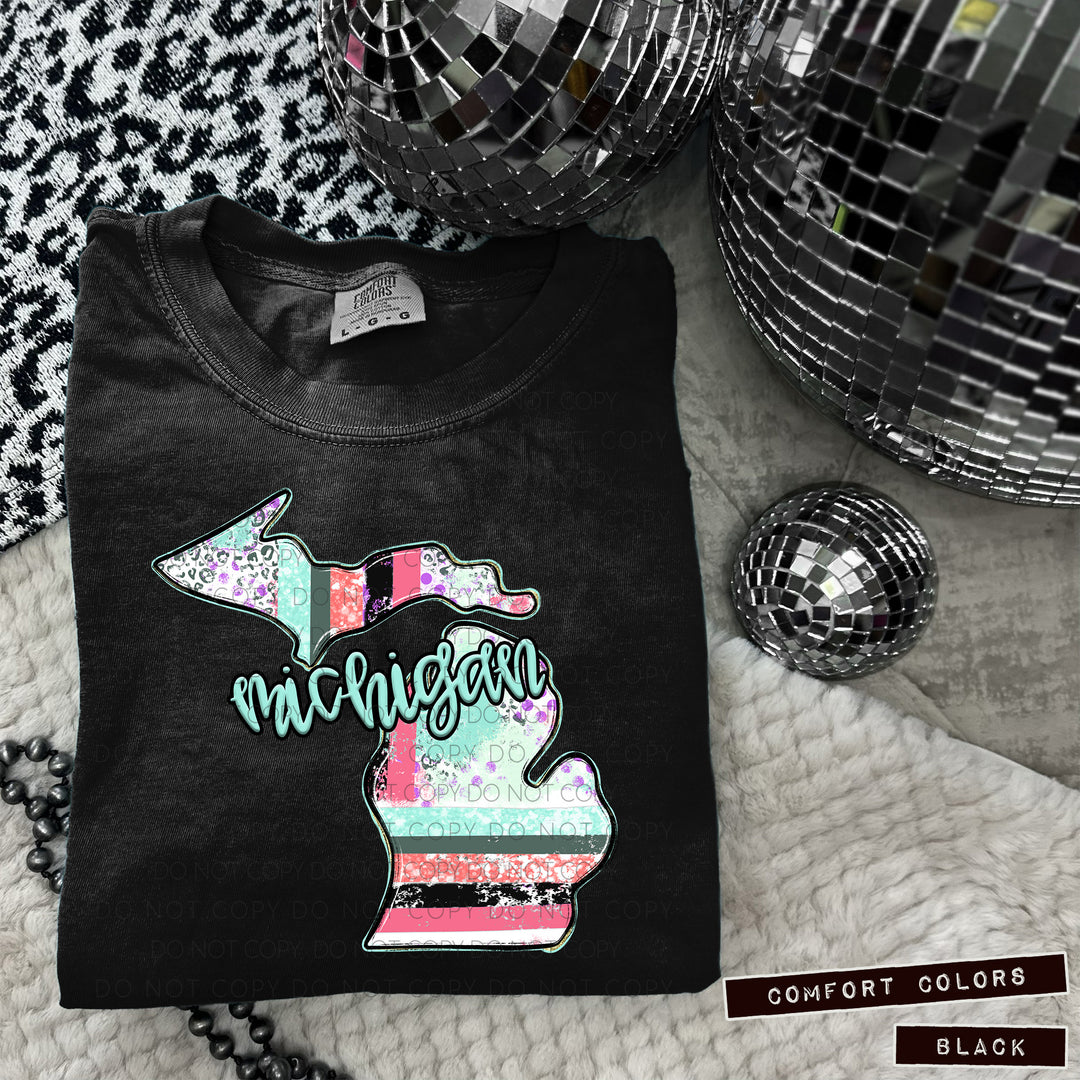 Chic States DTF Print
