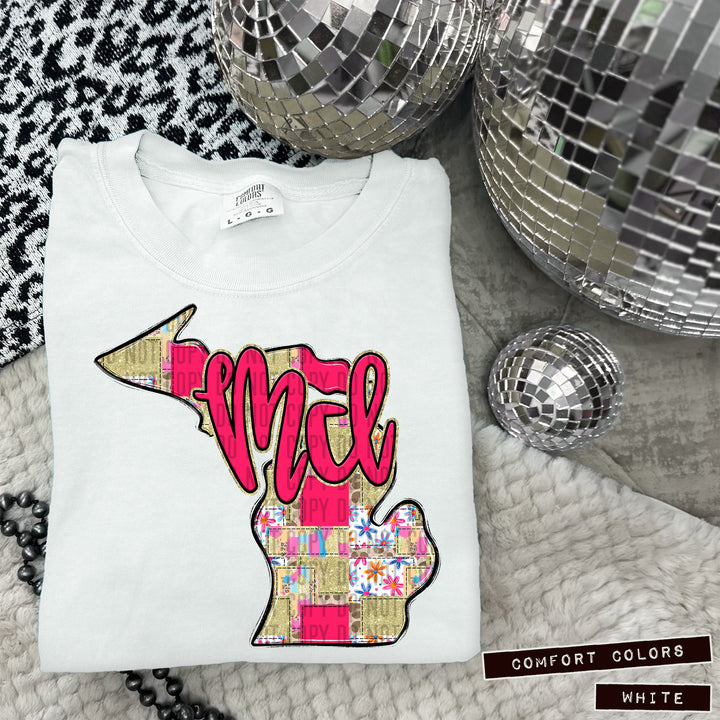Patches States DTF Print