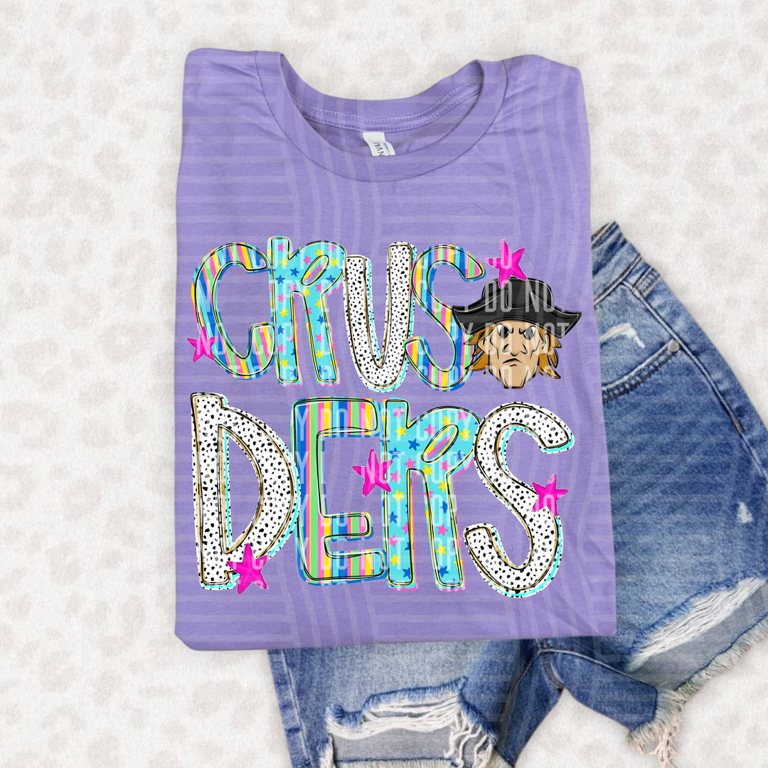 Happy Chaos Mascot Heads DTF Print