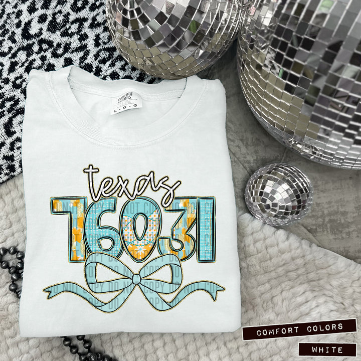 Dotted Daisy Zip Codes DTF Print
