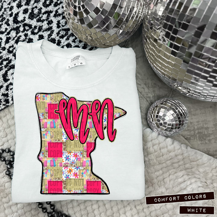 Patches States DTF Print